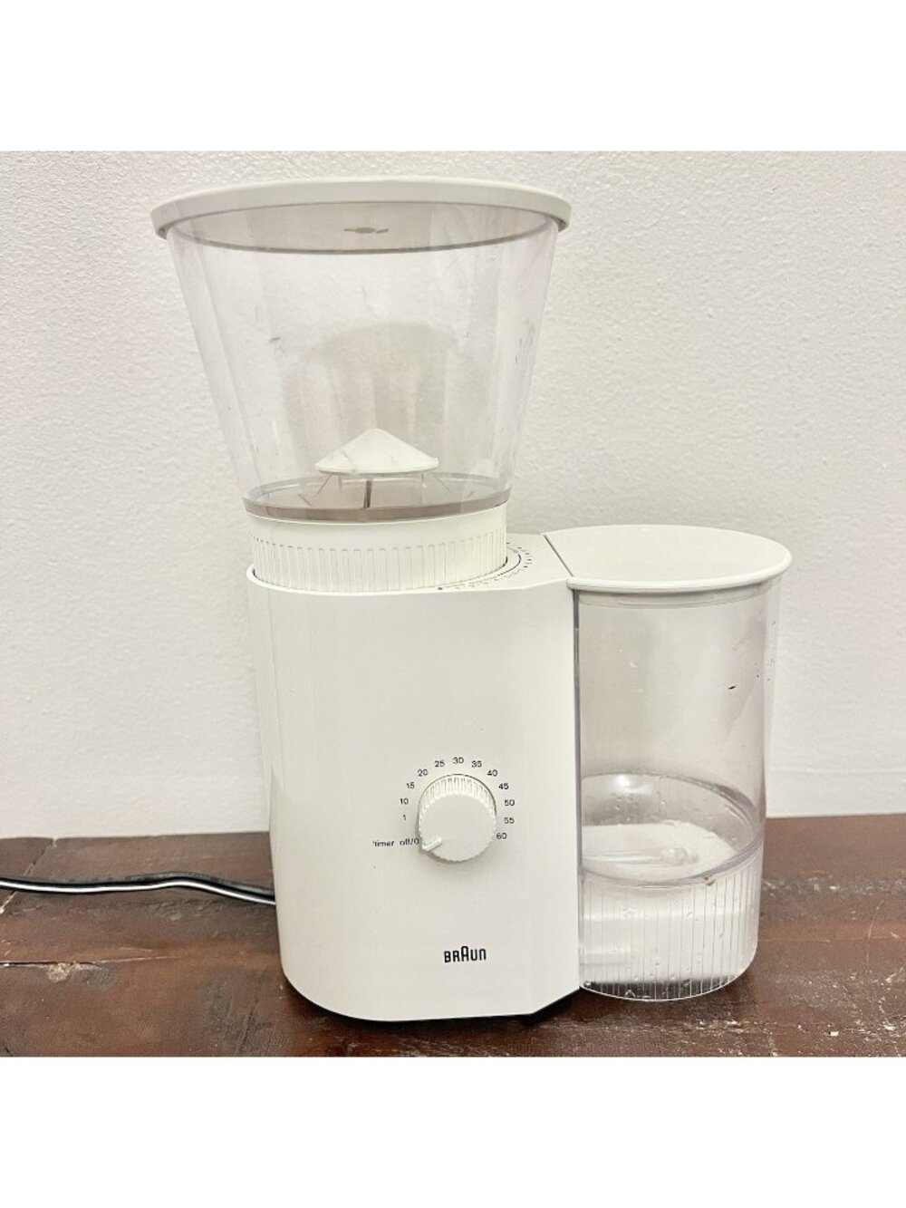 Braun KMM30 Burr Coffee Grinder Type 3045 Vintage Tested Works Espresso